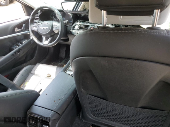 2023 Genesis G70 2.0T with VIN KMTG34TA4PU132474, listed as a Copart auction lot 54640224 with 12,228 mi miles and Non Repairable. Bid and sale history available at DreamBid. Image 8.