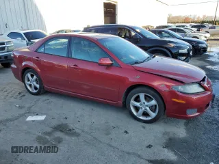 2007 Mazda 6 S Sport VE with VIN 1YVHP80D475M31108, listed as a Copart auction lot 79393634 with 141,784 mi miles and Salvage Title. Bid and sale history available at DreamBid. Image 4.