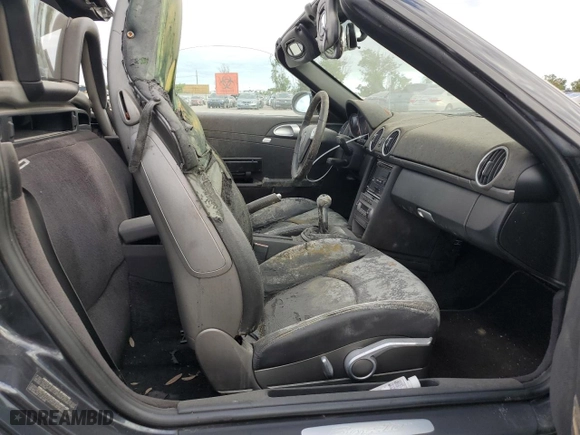 2007 Porsche Boxster with VIN WP0CA29867U710182, listed as a Copart auction lot 76179114 with 0 mi miles and Clean Title. Bid and sale history available at carsss.com. Image 10.