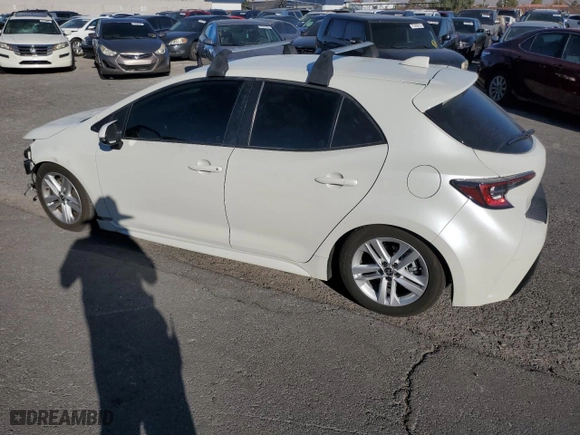 2020 Toyota Corolla Hatchback SE with VIN JTND4RBE7L3092936, listed as a Copart auction lot 77675854 with 72,082 mi miles and Salvage Title. Bid and sale history available at carsss.com. Image 2.