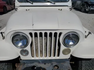 1978 Jeep CJ z VIN J8F83AH110988, wystawiony jako Copart lot #73996844 z przebiegiem Nie podano mil oraz Czysty tytuł • Clean title. Historia ofert i sprzedaży dostępna na DreamBid. Obrazek 11.