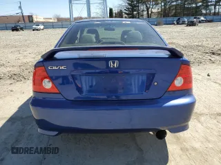 2005 Honda Civic Cpe LX with VIN 1HGEM225X5L044772, listed as a Copart auction lot 50895625 with 135,287 mi miles and Salvage Title. Bid and sale history available at carsss.com. Image 6.