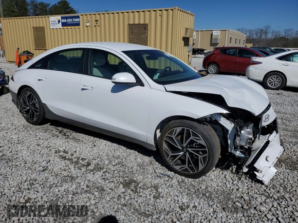 2023 Hyundai Ioniq 6 SEL z VIN KMHM34AAXPA024720, wystawiony jako Copart lot #47463695 z przebiegiem 21 845 mil mil oraz Szkoda całkowita • Salvage title. Historia ofert i sprzedaży dostępna na DreamBid. Obrazek 4.