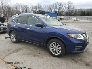2019 Nissan Rogue SV with VIN 5N1AT2MT4KC827797, listed as a Copart auction lot 50877745 with 48,994 mi miles and Clean Title. Bid and sale history available at DreamBid. Image 4.