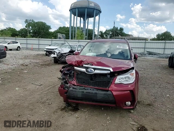2015 Subaru Forester XT Touring with VIN JF2SJGWC8FH466237, listed as a Copart auction lot 60510055 with 58,513 mi miles and Salvage title. Bid and sale history available at DreamBid. Image 14.