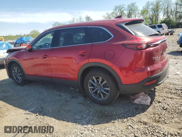 2022 Mazda CX-9 Touring with VIN JM3TCBCY7N0604970, listed as a Copart auction lot 54268855 with 63,700 mi miles and Salvage title. Bid and sale history available at DreamBid. Image 2.