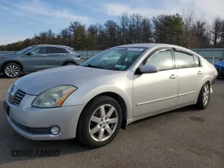 2005 Nissan Maxima 3.5 SE with VIN 1N4BA41E15C827282, listed as a Copart auction lot 48219755 with 93,323 mi miles and Salvage Title. Bid and sale history available at carsss.com. Image 1.