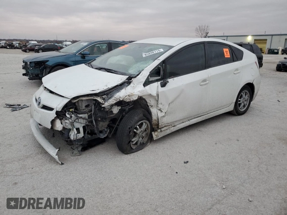 2010 Toyota Prius II with VIN JTDKN3DU7A0201839, listed as a Copart auction lot 85890174 with Not Provided miles and Salvage Title. Bid and sale history available at DreamBid. Image 1.