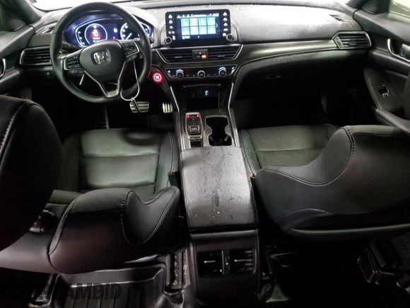 2020 Honda Accord Sport with VIN 1HGCV2F38LA012490, listed as a Copart auction lot 50301345 with 142,916 mi miles and Salvage title. Bid and sale history available at DreamBid. Image 8.