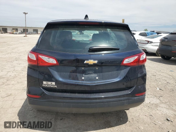 2021 Chevrolet Equinox LS z VIN 3GNAXHEV6MS128087, wystawiony jako Copart lot #55735225 z przebiegiem 24 368 mil mil oraz Szkoda całkowita • Salvage title. Historia ofert i sprzedaży dostępna na DreamBid. Obrazek 6.