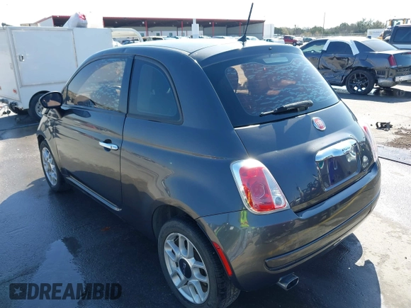 2014 FIAT 500 Pop z VIN 3C3CFFAR8ET236583, wystawiony jako IAAI lot #41787154 z przebiegiem 79 404 mil mil oraz . Historia ofert i sprzedaży dostępna na DreamBid. Obrazek 3.