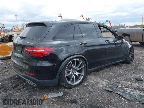 2017 Mercedes-Benz GLC with VIN WDC0G6EB5HF177235, listed as a IAAI auction lot 42035891 with 1 mi miles. Bid and sale history available at carsss.com. Image 4.