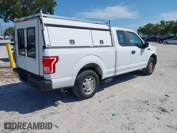 2016 Ford F-150 XL with VIN 1FTEX1C83GFD20929, listed as a IAAI auction lot 42072940 with 156,589 mi miles and . Bid and sale history available at DreamBid. Image 4.