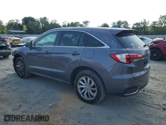 2017 Acura RDX Technology with VIN 5J8TB4H56HL006119, listed as a Copart auction lot 61830555 with 83,487 mi miles and Salvage title. Bid and sale history available at DreamBid. Image 2.