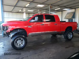 2007 Dodge Ram 2500 SLT with VIN 3D7KS29C87G712005, listed as a Copart auction lot 43275195 with 123,457 mi miles and Clean Title. Bid and sale history available at carsss.com. Image 1.