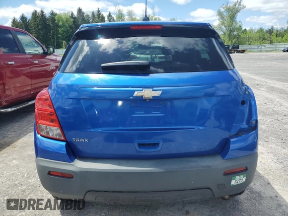 2016 Chevrolet Trax LS z VIN KL7CJNSB5GB560372, wystawiony jako Copart lot #57036625 z przebiegiem 101 387 mil mil oraz Szkoda całkowita • Salvage title. Historia ofert i sprzedaży dostępna na DreamBid. Obrazek 6.