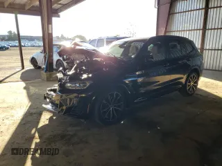 2022 BMW X3 M40i with VIN 5UX83DP0XN9J61965, listed as a Copart auction lot 46261575 with 0 mi miles and Salvage Title. Bid and sale history available at carsss.com. Image 1.