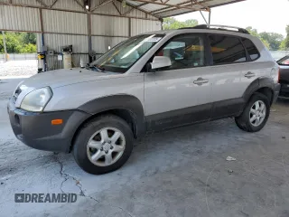 2005 Hyundai Tucson GLS with VIN KM8JN12D25U086421, listed as a Copart auction lot 62400725 with 164,768 mi miles and Clean title. Bid and sale history available at DreamBid. Image 1.