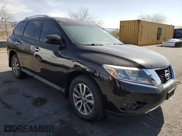 2013 Nissan Pathfinder SL with VIN 5N1AR2MN6DC652259, listed as a Copart auction lot 52046085 with 132,450 mi miles and Clean Title. Bid and sale history available at DreamBid. Image 4.