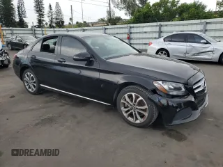 2017 Mercedes-Benz C 300 with VIN 55SWF4JB1HU233784, listed as a Copart auction lot 62966235 with 110,834 mi miles and Clean title. Bid and sale history available at DreamBid. Image 4.