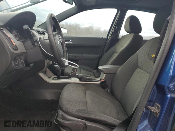 2008 Ford Focus SE with VIN 1FAHP35N98W267284, listed as a Copart auction lot 53380885 with 184,900 mi miles and Salvage Title. Bid and sale history available at DreamBid. Image 7.