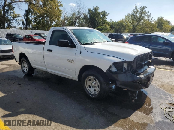 2016 Ram 1500 Tradesman z VIN 3C6JR6DG6GG209776, wystawiony jako Copart lot #72992604 z przebiegiem 56 753 mil mil oraz Szkoda całkowita • Salvage title. Historia ofert i sprzedaży dostępna na DreamBid. Obrazek 4.