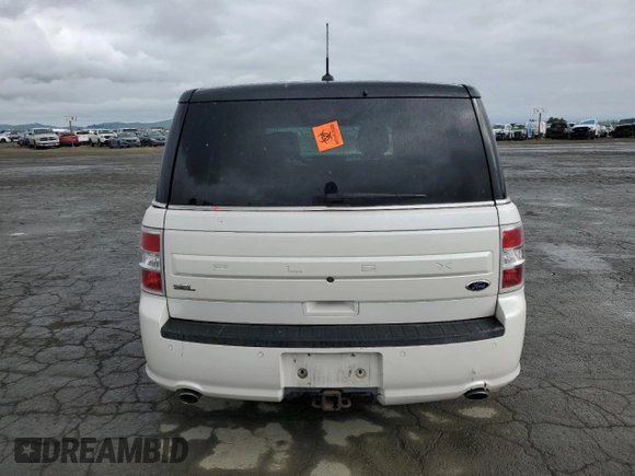 2014 Ford Flex SEL z VIN 2FMGK5C84EBD45430, wystawiony jako Copart lot #53736915 z przebiegiem 153 249 mil mil oraz Szkody całkowita. Historia ofert i sprzedaży dostępna na DreamBid. Obrazek 6.