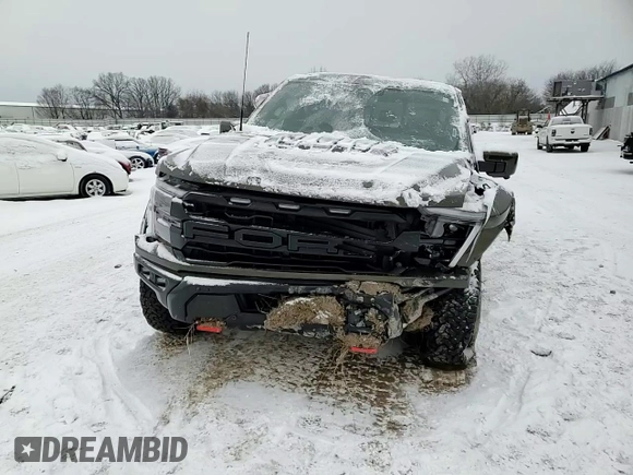 2024 Ford F-150 Raptor with VIN 1FTFW1RJ7RFA47966, listed as a Copart auction lot 88362085 with 14,783 mi miles and Salvage Title. Bid and sale history available at DreamBid. Image 10.