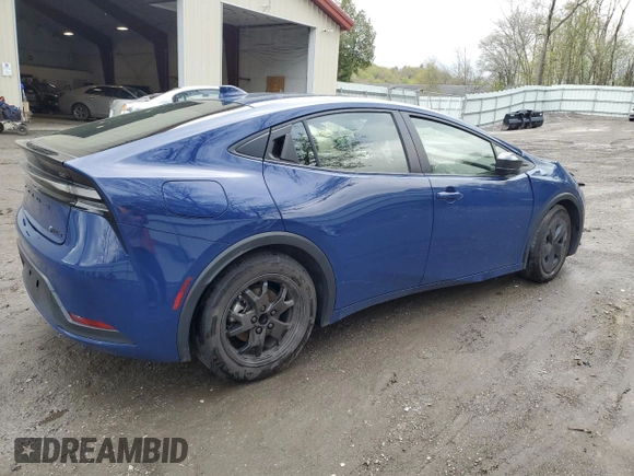 2024 Toyota Prius SE z VIN JTDACACU4R3026029, wystawiony jako Copart lot #55515735 z przebiegiem 14 215 mil mil oraz Szkoda całkowita • Salvage title. Historia ofert i sprzedaży dostępna na DreamBid. Obrazek 3.