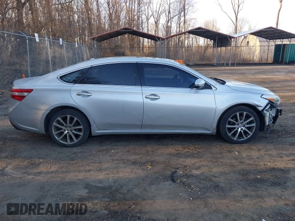 2014 Toyota Avalon Limited with VIN 4T1BK1EB4EU090185, listed as a IAAI auction lot 41715194 with 120,489 mi miles and . Bid and sale history available at carsss.com. Image 13.