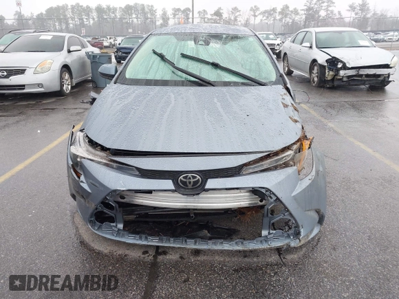 2021 Toyota Corolla LE with VIN 5YFEPMAE8MP242968, listed as a IAAI auction lot 41620339 with 56,752 mi miles and . Bid and sale history available at DreamBid. Image 12.
