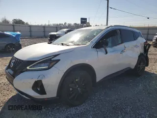 2022 Nissan Murano SV z VIN 5N1AZ2BJXNC131238, wystawiony jako Copart lot #43574885 z przebiegiem 14 512 mil mil oraz Szkoda całkowita • Salvage title. Historia ofert i sprzedaży dostępna na DreamBid. Obrazek 1.