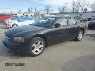 2010 Dodge Charger SXT with VIN 2B3CA3CV6AH145464, listed as a Copart auction lot 49812005 with 200,332 mi miles and Salvage Title. Bid and sale history available at carsss.com. Image 1.