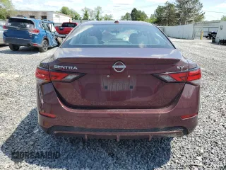 2024 Nissan Sentra SV with VIN 3N1AB8CV6RY318165, listed as a Copart auction lot 59402985 with 7,064 mi miles and Salvage title. Bid and sale history available at DreamBid. Image 6.