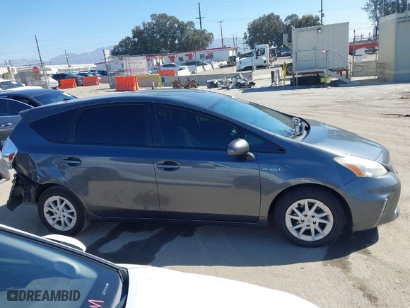 2014 Toyota Prius v Two with VIN JTDZN3EU9E3294185, listed as a IAAI auction lot 41647988 with 165,130 mi miles. Bid and sale history available at carsss.com. Image 13.
