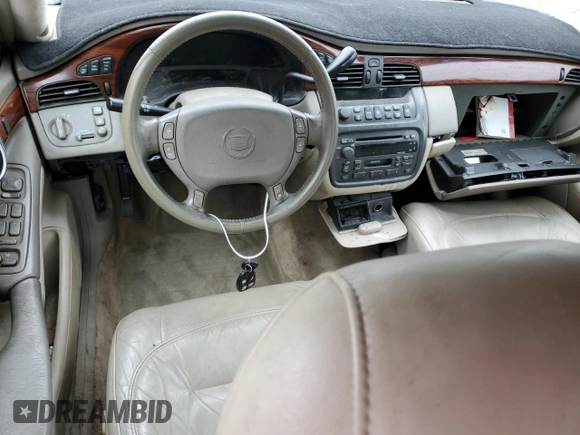 2003 Cadillac DeVille with VIN 1G6KD54Y43U172624, listed as a Copart auction lot 50345365 with 175,389 mi miles and Salvage Title. Bid and sale history available at carsss.com. Image 8.