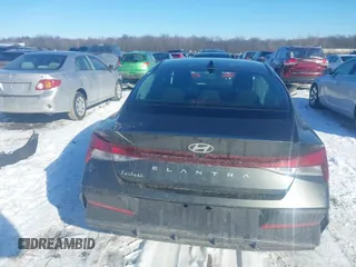 2024 Hyundai Elantra SEL with VIN KMHLM4DG0RU745218, listed as a IAAI auction lot 41634686 with 13,690 mi miles and . Bid and sale history available at DreamBid. Image 16.
