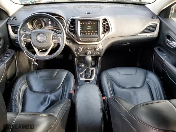 2017 Jeep Cherokee Limited with VIN 1C4PJMDB1HW528251, listed as a Copart auction lot 50144895 with 88,546 mi miles and Salvage Title. Bid and sale history available at carsss.com. Image 8.