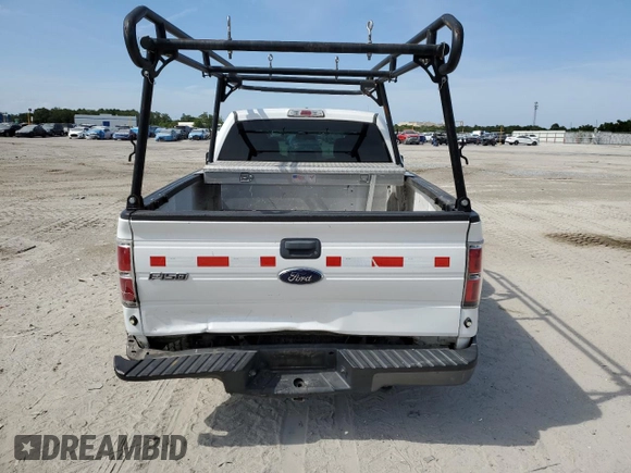 2014 Ford F-150 XL with VIN 1FTEX1CM1EFC16837, listed as a Copart auction lot 53352665 with 191,792 mi miles and Salvage title. Bid and sale history available at DreamBid. Image 6.