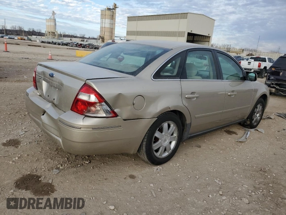 2005 Ford Five Hundred SE with VIN 1FAFP26135G148147, listed as a Copart auction lot 84011184 with 216,546 mi miles and Salvage Title. Bid and sale history available at carsss.com. Image 3.