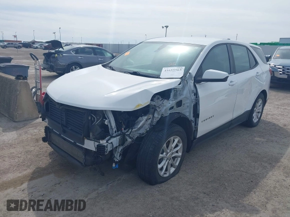 2019 Chevrolet Equinox LT z VIN 2GNAXKEVXK6256700, wystawiony jako IAAI lot #41655963 z przebiegiem 80 294 mil mil oraz . Historia ofert i sprzedaży dostępna na DreamBid. Obrazek 18.