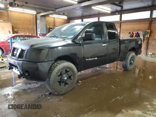 2006 Nissan Titan SE z VIN 1N6BA06A96N567659, wystawiony jako Copart lot #61928495 z przebiegiem 190 594 mil mil oraz Szkoda całkowita • Salvage title. Historia ofert i sprzedaży dostępna na DreamBid. Obrazek 1.