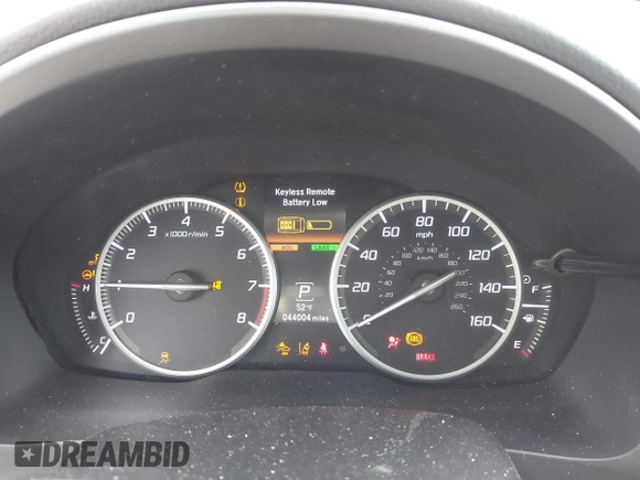 2019 Acura ILX Premium with VIN 19UDE2F75KA015482, listed as a IAAI auction lot 41722718 with 44,004 mi miles and . Bid and sale history available at DreamBid. Image 7.