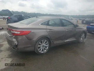 2013 Hyundai Azera z VIN KMHFH4JG1DA285969, wystawiony jako Copart lot #51234205 z przebiegiem 64 342 mil mil oraz Czysty tytuł • Clean title. Historia ofert i sprzedaży dostępna na DreamBid. Obrazek 3.