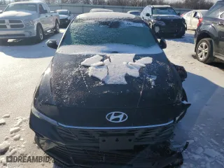 2025 Hyundai Elantra SEL Sport with VIN KMHLM4DG0SU905362, listed as a Copart auction lot 44497325 with 1,144 mi miles and Salvage Title. Bid and sale history available at carsss.com. Image 5.