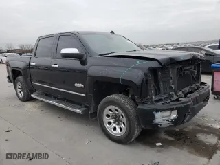 2014 Chevrolet Silverado 1500 High Country with VIN 3GCUKTEC6EG546370, listed as a Copart auction lot 42650255 with 178,487 mi miles and Salvage Title. Bid and sale history available at carsss.com. Image 4.