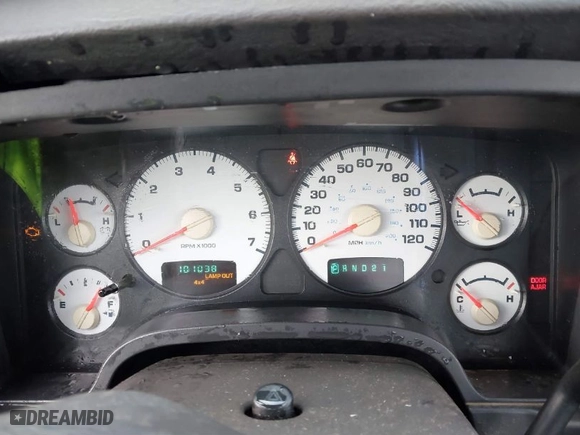 2003 Dodge Ram 1500 ST with VIN 1D7HU18D63S353460, listed as a IAAI auction lot 41447273 with 101,038 mi miles. Bid and sale history available at carsss.com. Image 7.