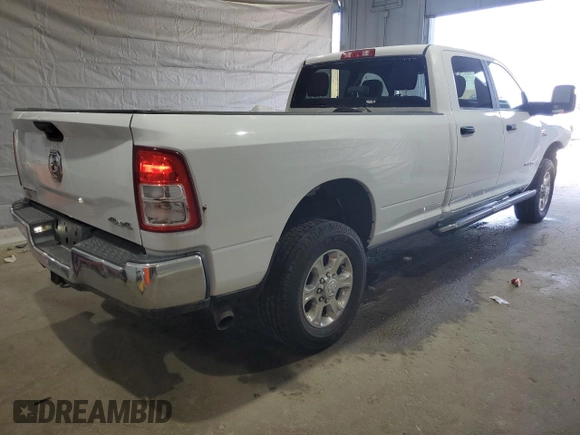 2023 Ram 2500 Big Horn with VIN 3C6UR5JL6PG587668, listed as a Copart auction lot 54013365 with 45,391 mi miles and Salvage title. Bid and sale history available at DreamBid. Image 3.