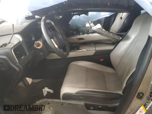 2017 Lexus RX 350 z VIN 2T2BZMCA1HC094302, wystawiony jako Copart lot #60552875 z przebiegiem Nie podano mil oraz Szkoda całkowita • Salvage title. Historia ofert i sprzedaży dostępna na DreamBid. Obrazek 7.