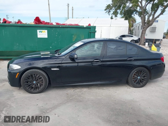 2013 BMW 5 Series 550i xDrive with VIN WBAFU9C56DDY70485, listed as a IAAI auction lot 41276612 with 116,452 mi miles and . Bid and sale history available at carsss.com. Image 13.